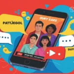 Short Dramas Dublados: Guia para Episódios Semanais no Brasil Tela de smartphone exibindo um short drama dublado em português, com legendas e ícones de streaming ao redor.